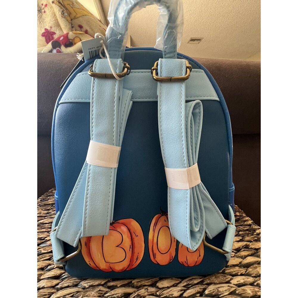 Loungefly Disney Winnie The Pooh Pumpkin Patch Mini Backpack - Picture 4 of 7